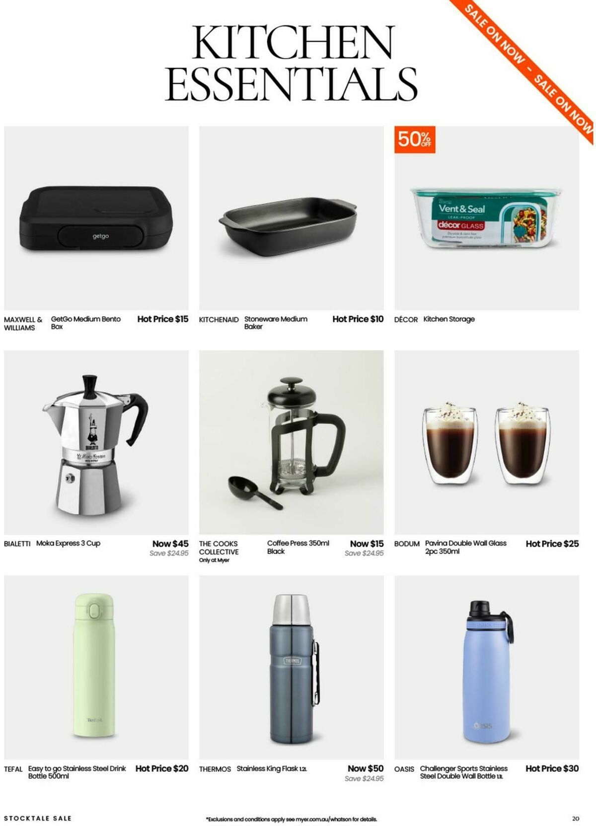 Myer Catalogues from 25 May
