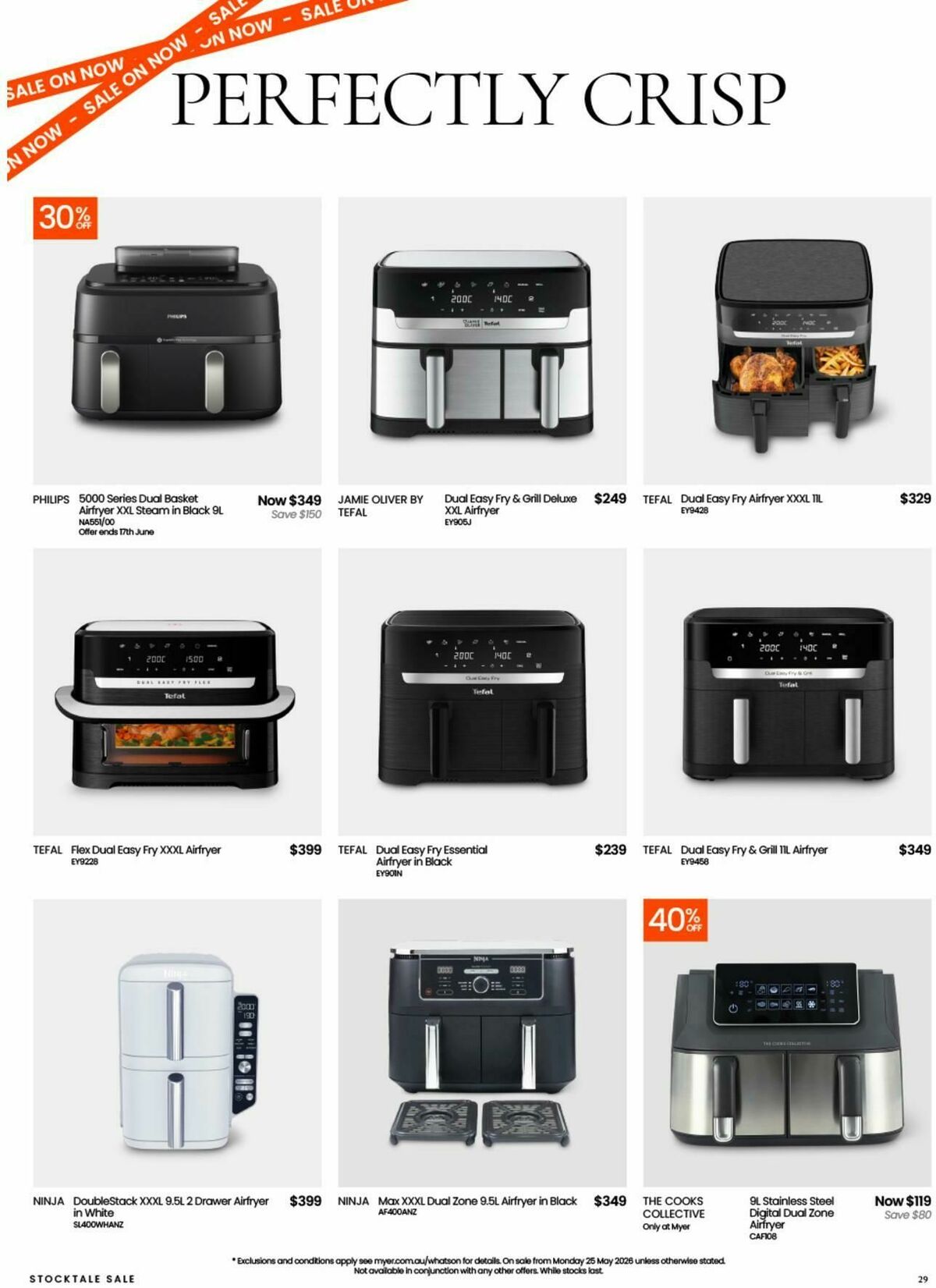 Myer Catalogues from 25 May