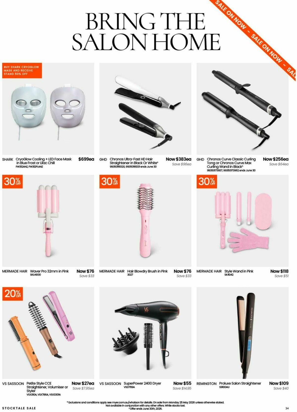 Myer Catalogues from 25 May