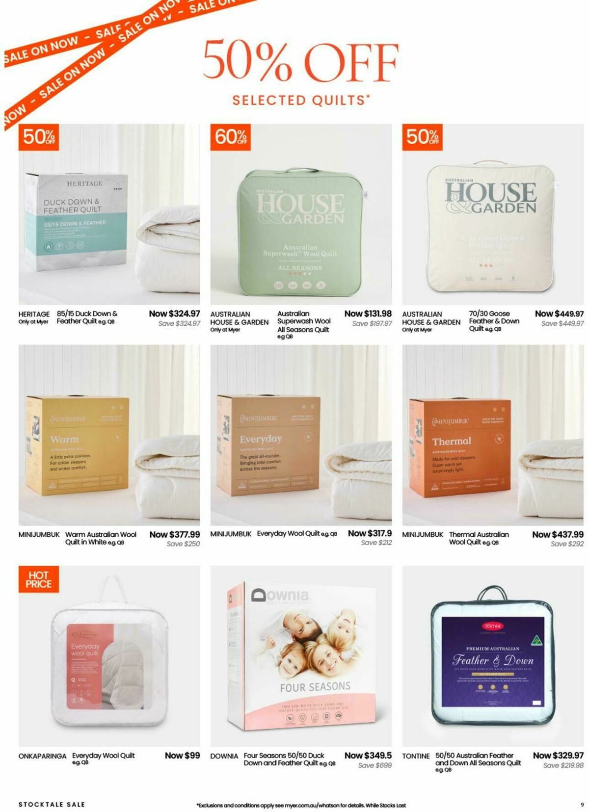Myer Catalogues from 25 May