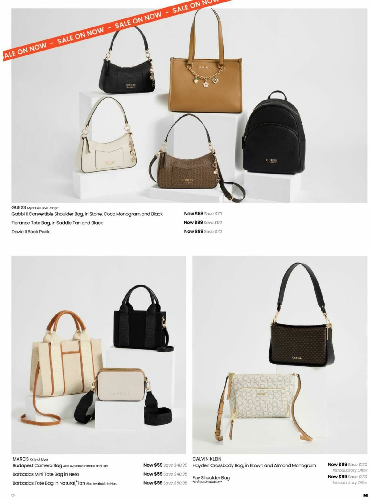 Myer Stocktake Sale Catalogues from 25 May