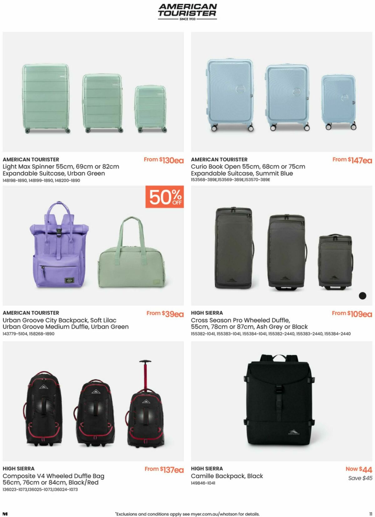 Myer End of Financial Year Finds Catalogues from 1 June