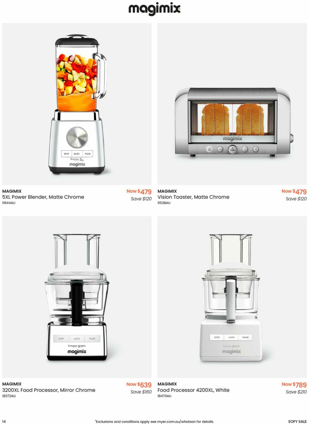 Myer End of Financial Year Finds Catalogues from 1 June
