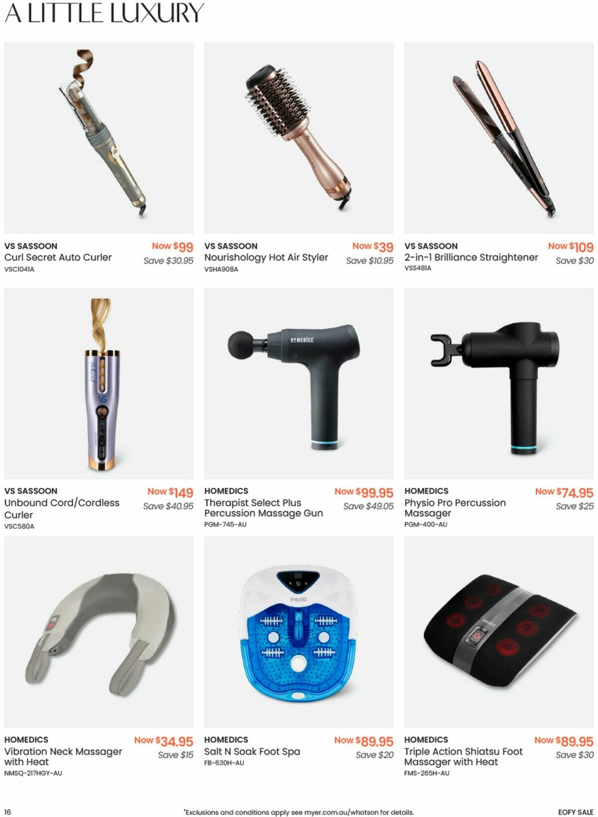 Myer End of Financial Year Finds Catalogues from 1 June