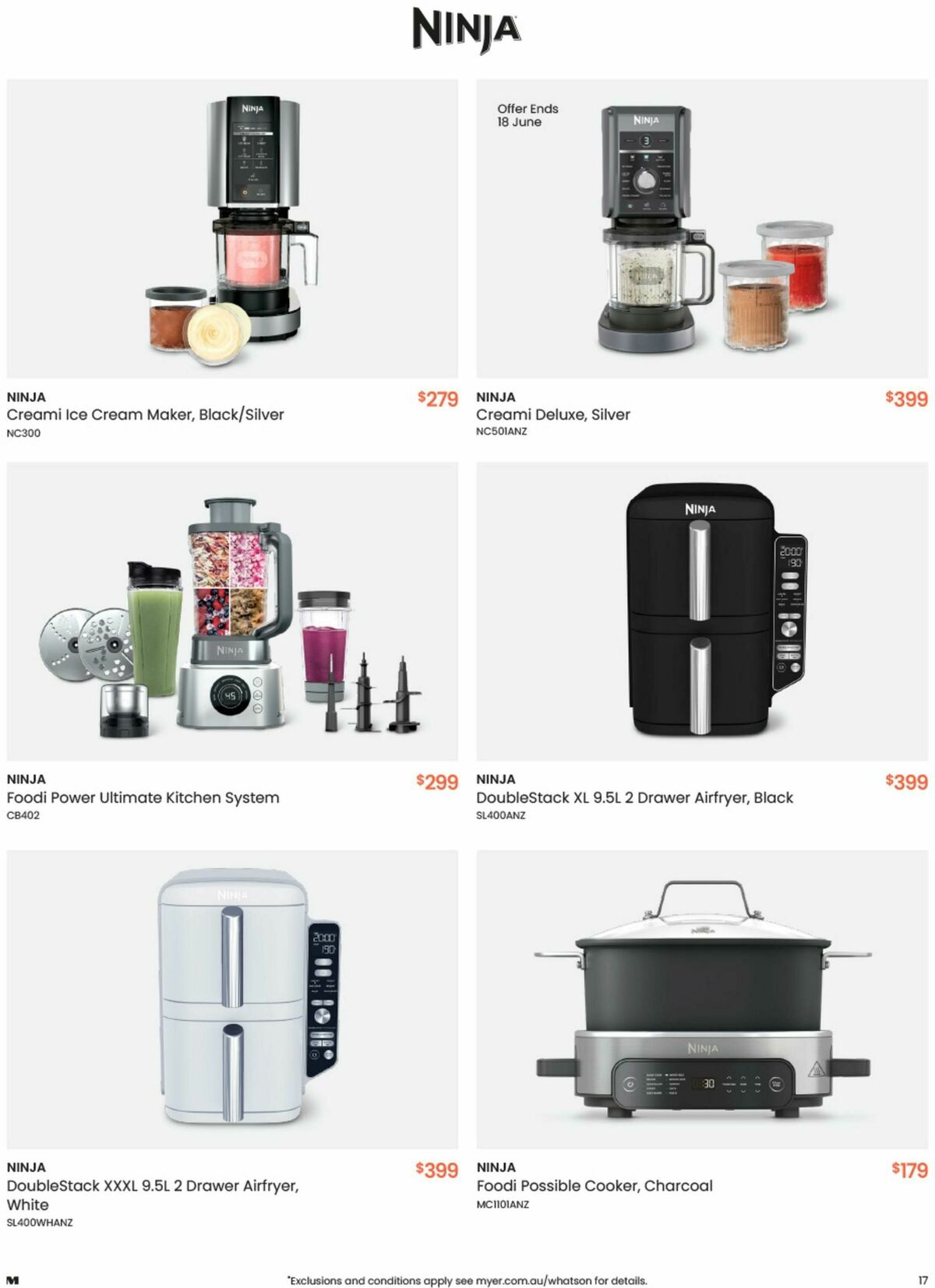 Myer End of Financial Year Finds Catalogues from 1 June