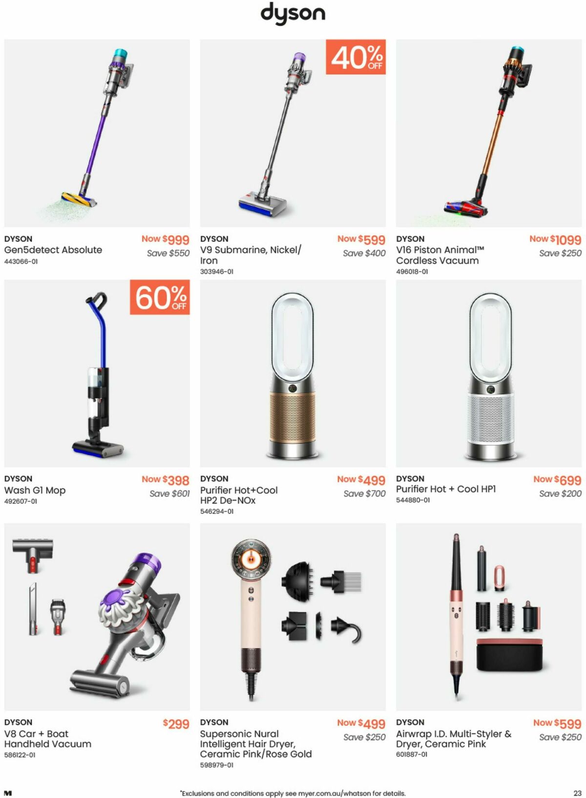 Myer End of Financial Year Finds Catalogues from 1 June