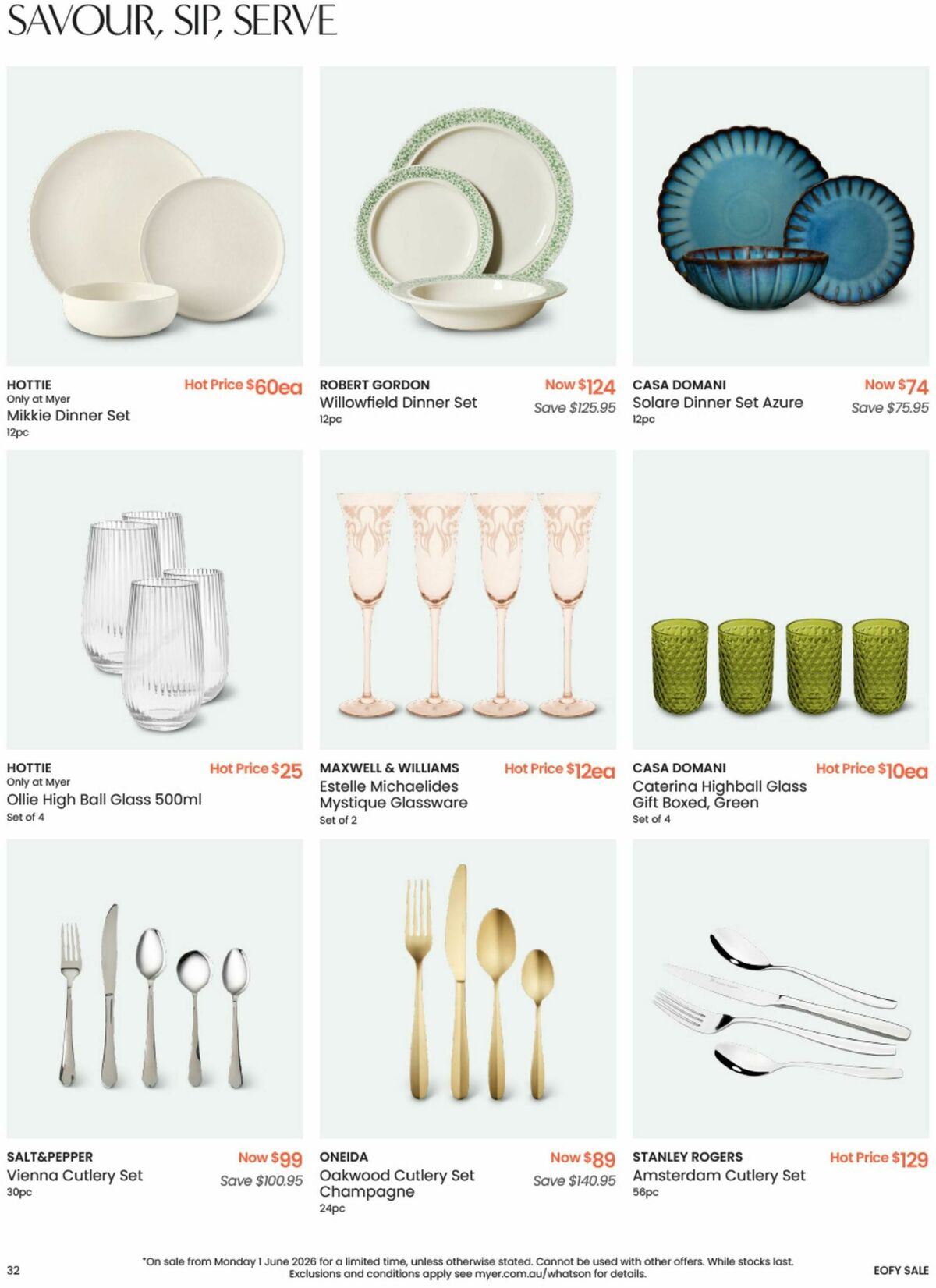 Myer End of Financial Year Finds Catalogues from 1 June