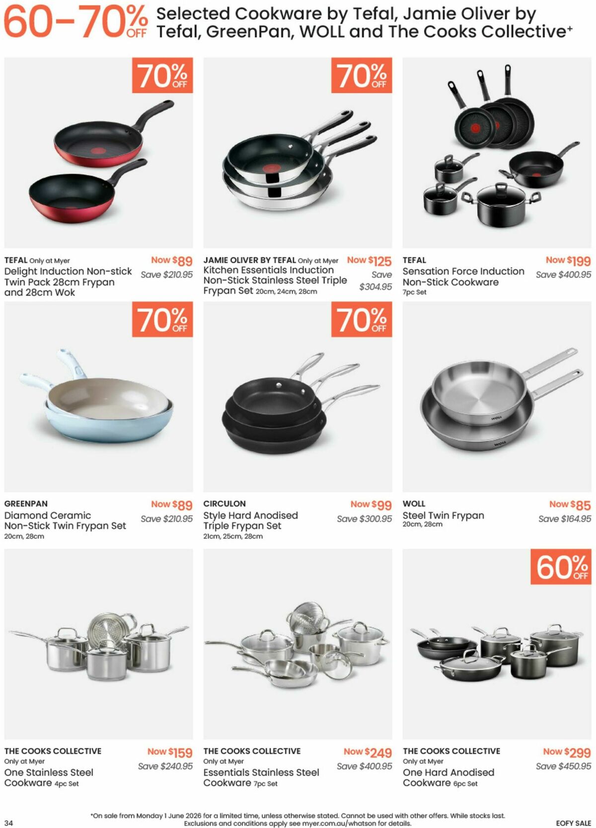 Myer End of Financial Year Finds Catalogues from 1 June