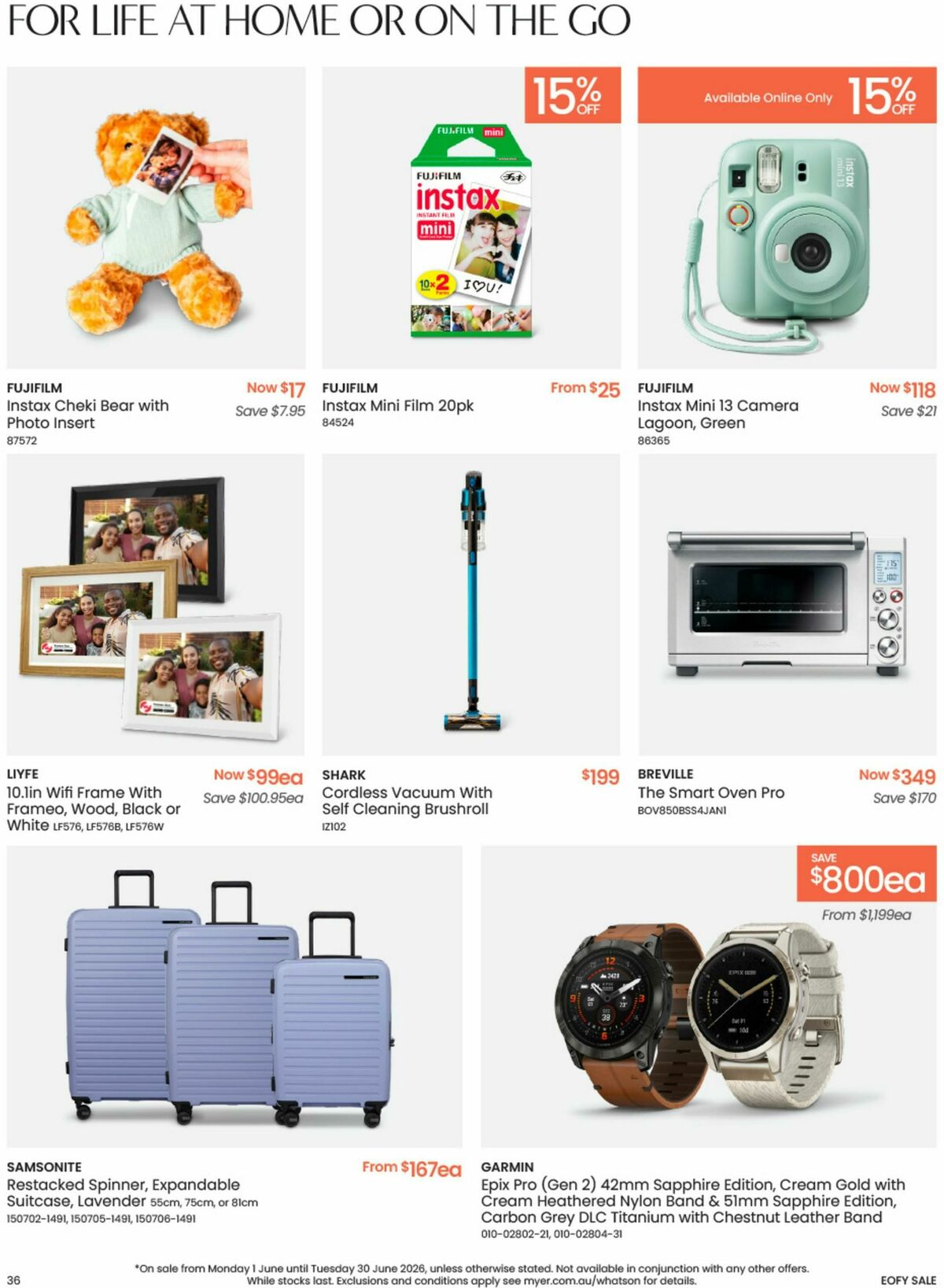 Myer End of Financial Year Finds Catalogues from 1 June