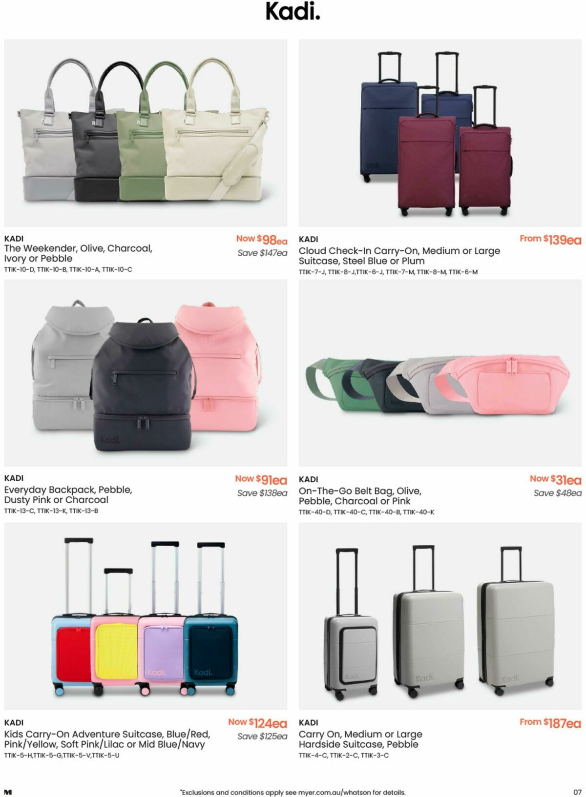 Myer End of Financial Year Finds Catalogues from 1 June