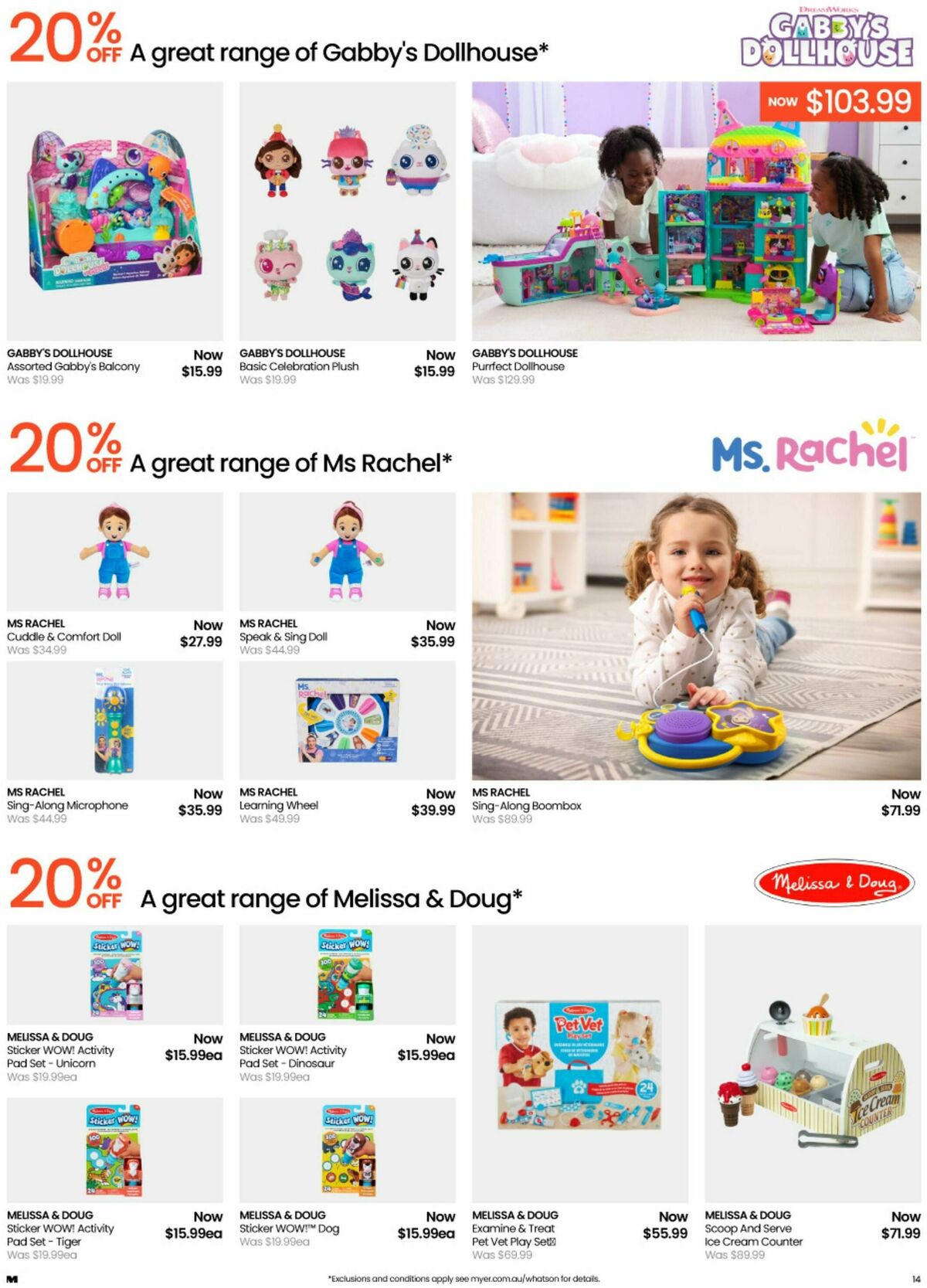 Myer Catalogues from 22 June