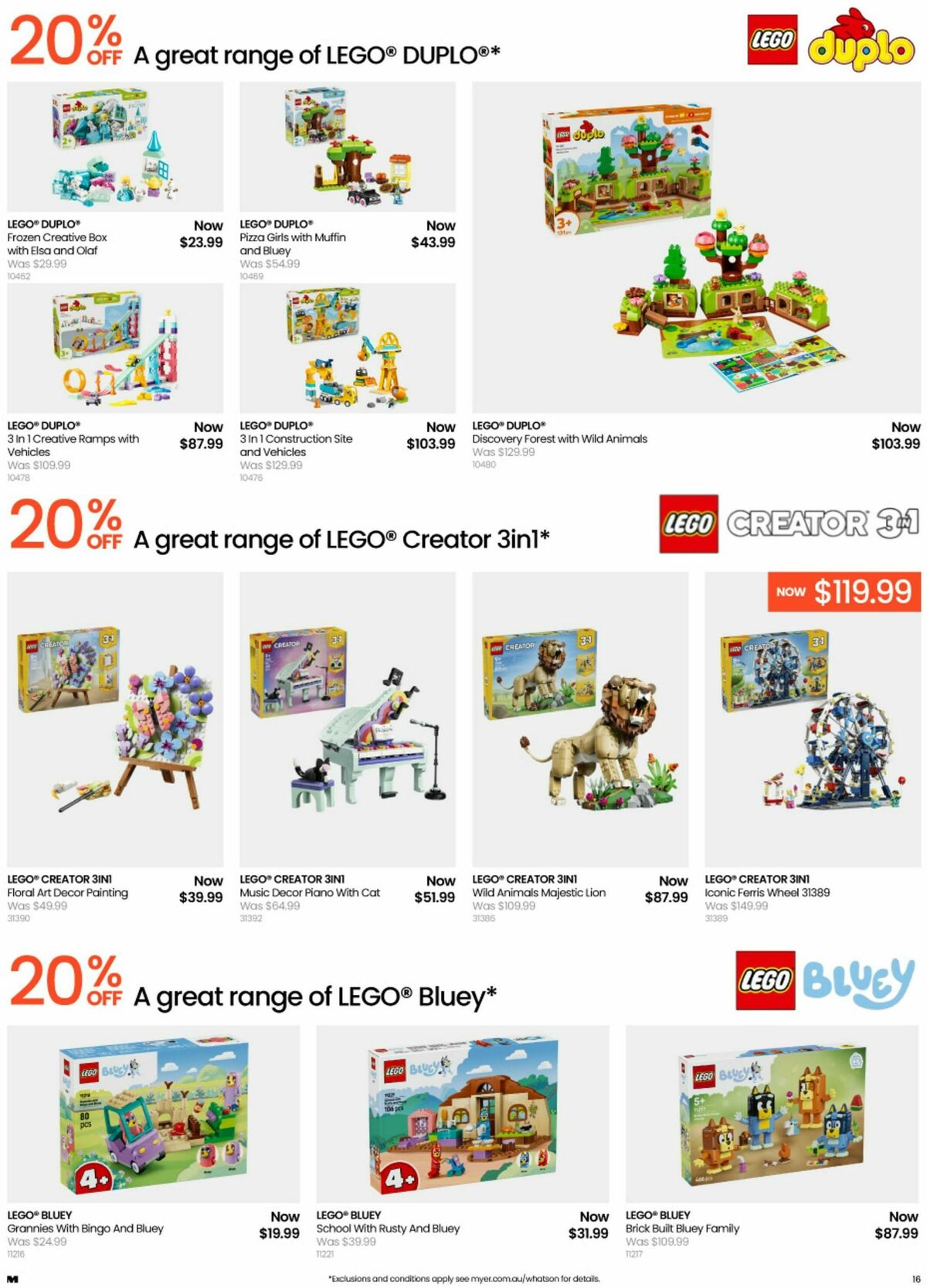 Myer Catalogues from 22 June