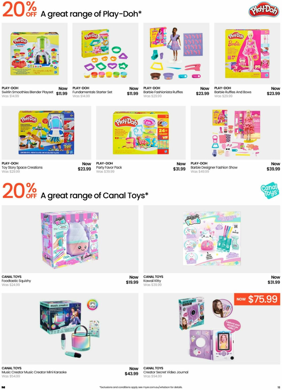 Myer Catalogues from 22 June