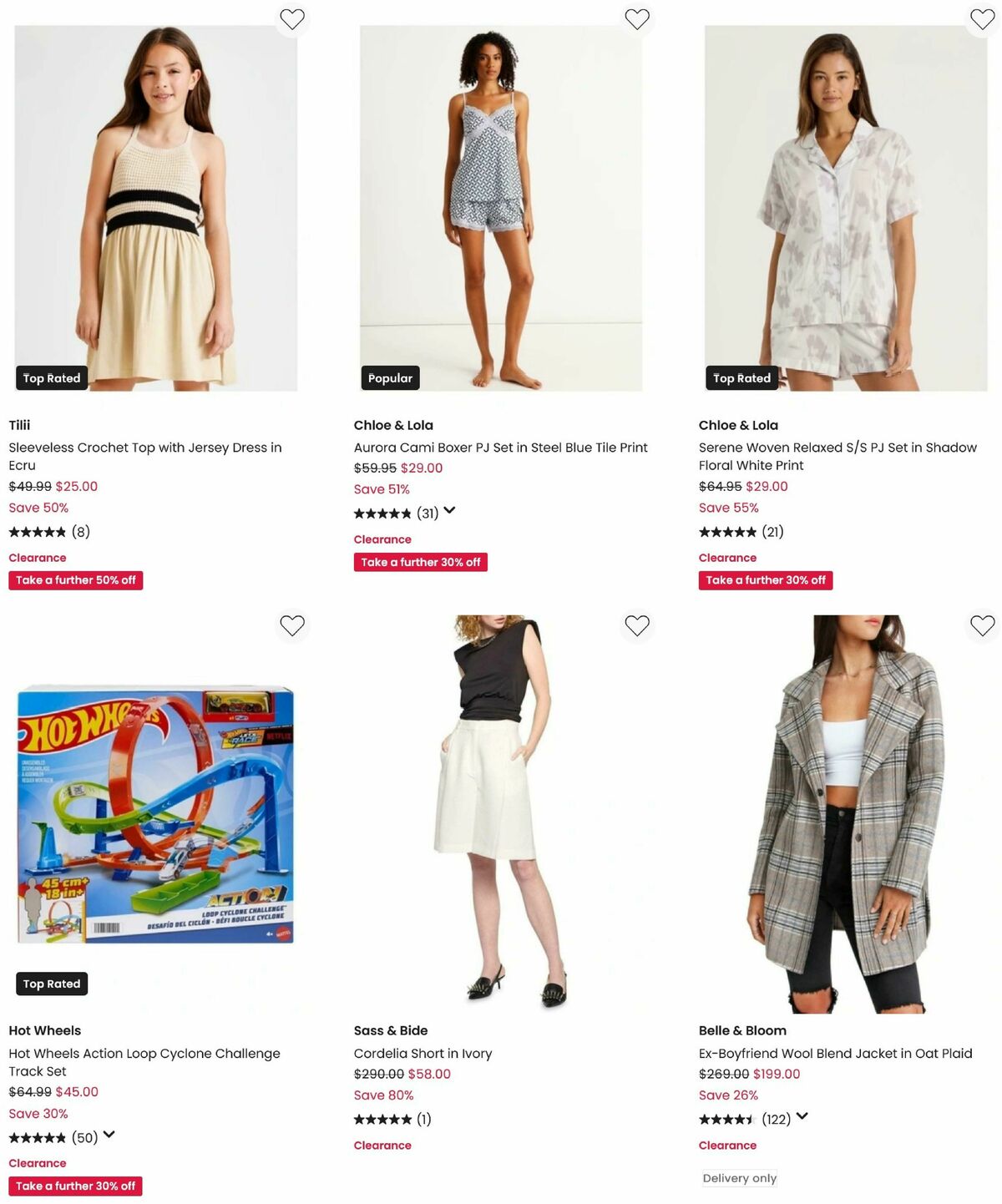 Myer Clearance Catalogues from 21 July