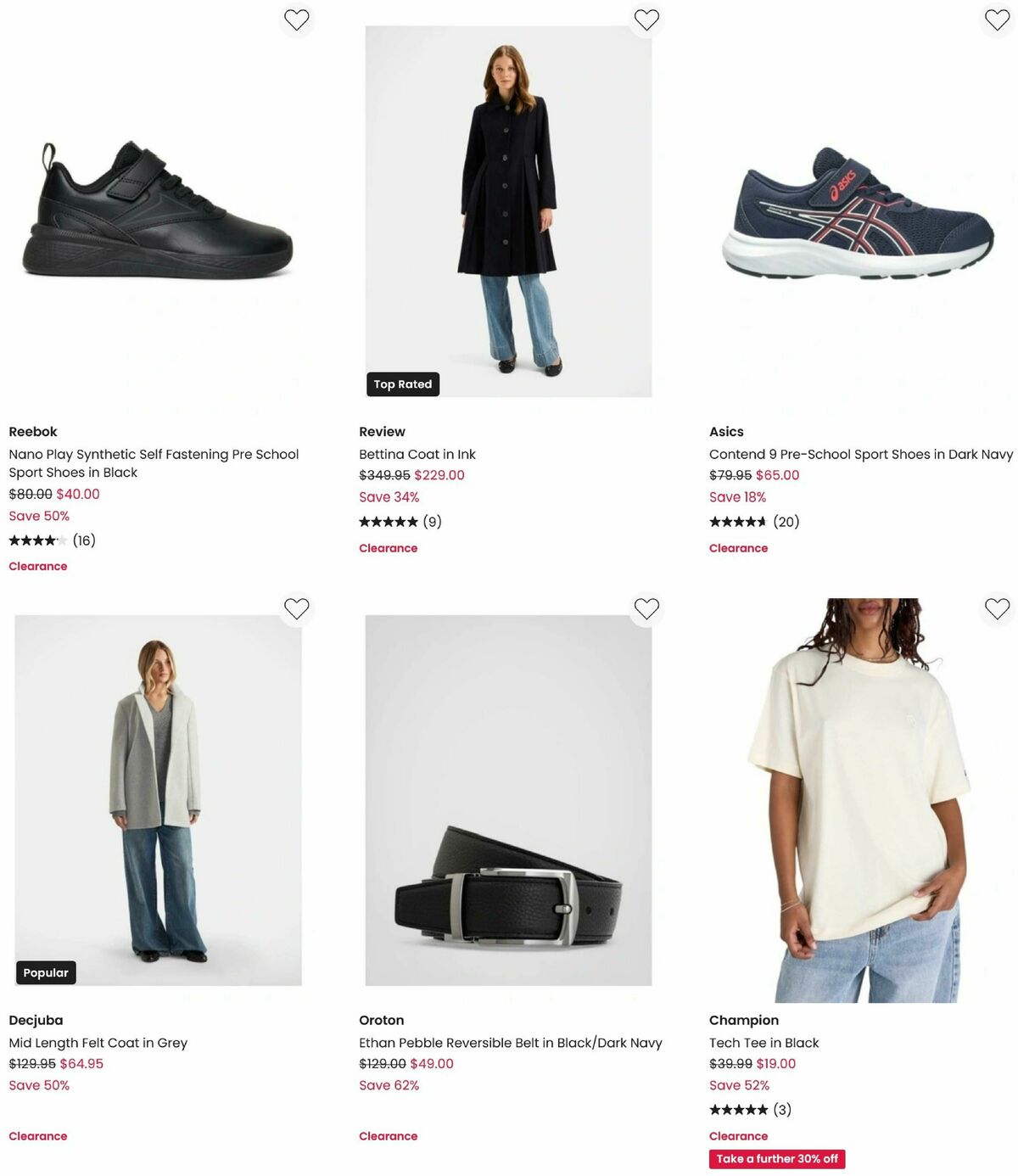 Myer Clearance Catalogues from 21 July