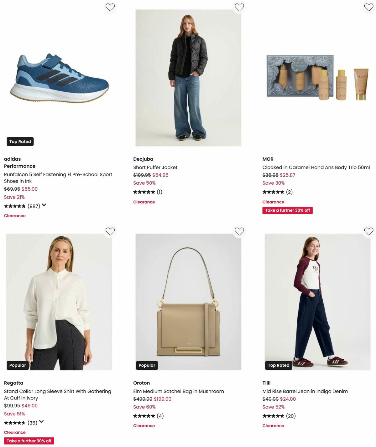 Myer Clearance Catalogues from 21 July