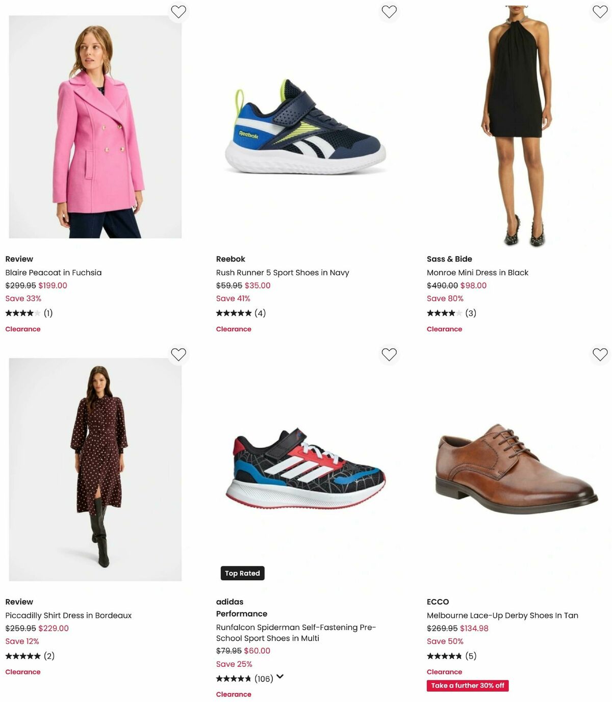 Myer Clearance Catalogues from 21 July