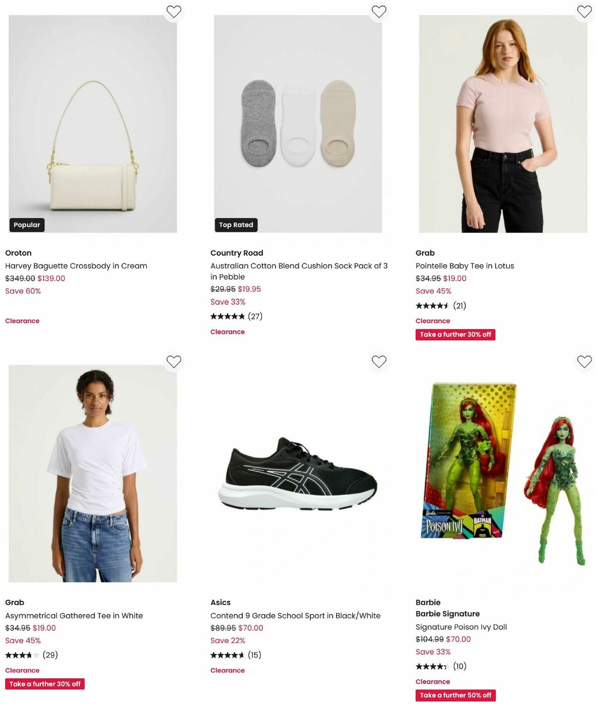 Myer Clearance Catalogues from 21 July