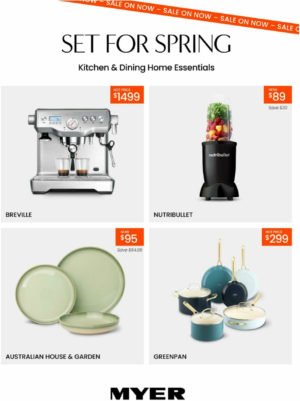 Myer Catalogues from 9 August