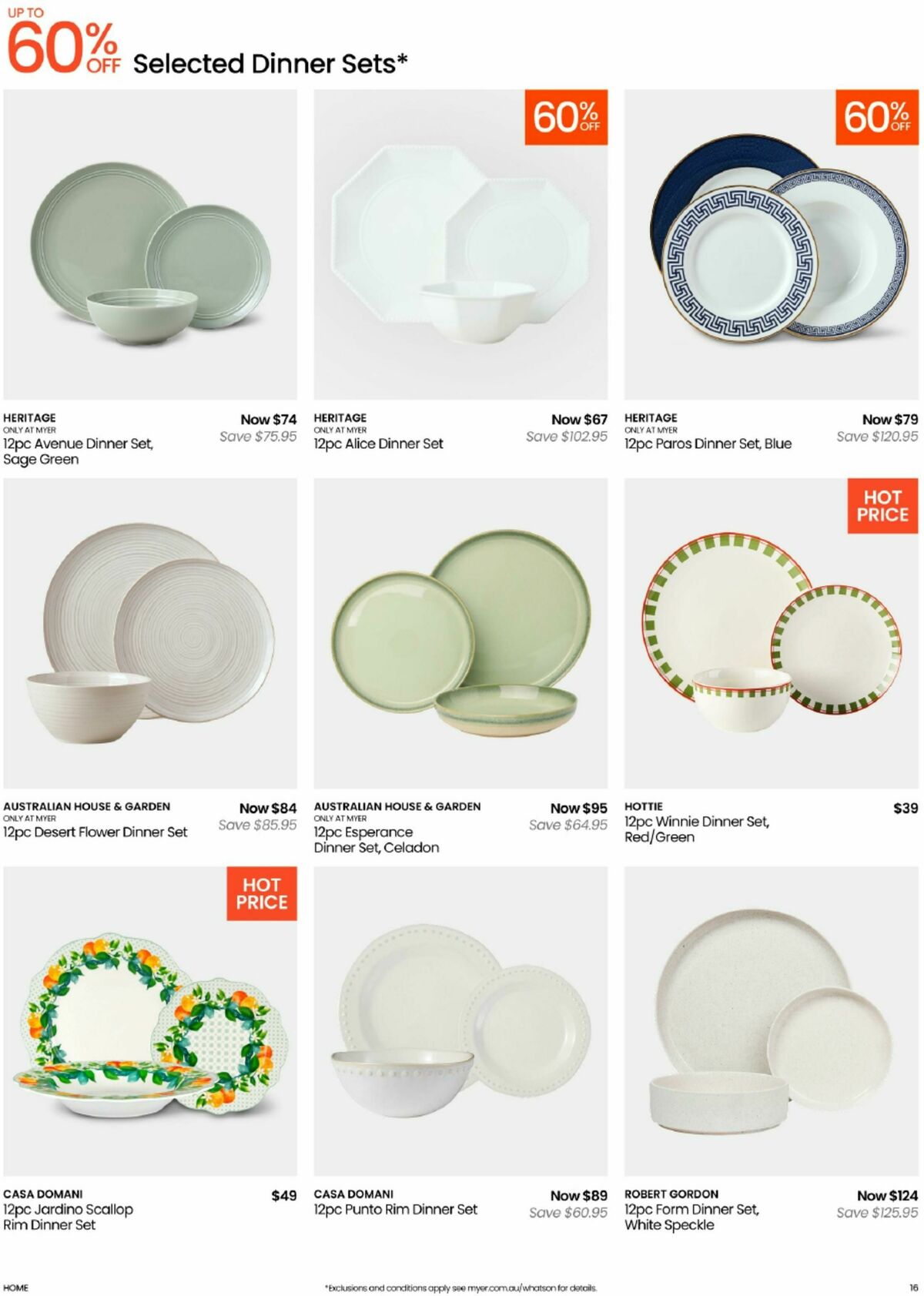 Myer Catalogues from 9 August