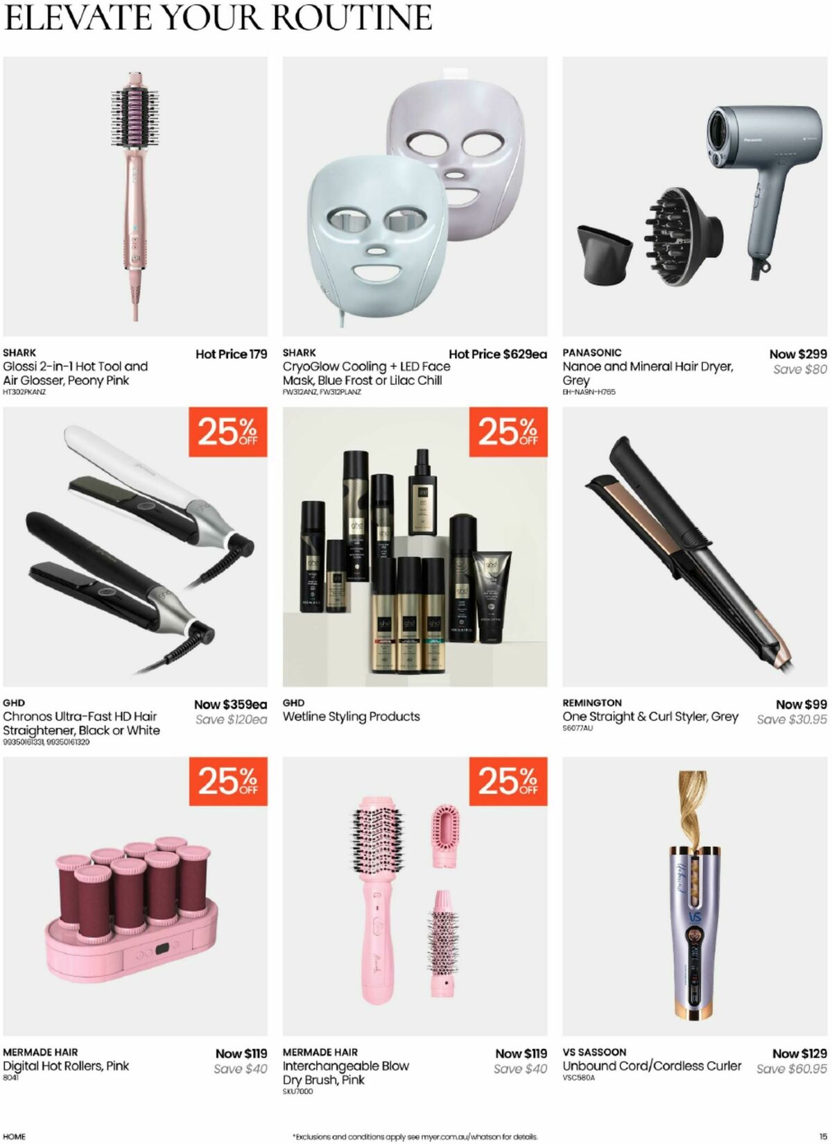 Myer Bed, Bath & Living Home Essentials Catalogues from 9 August