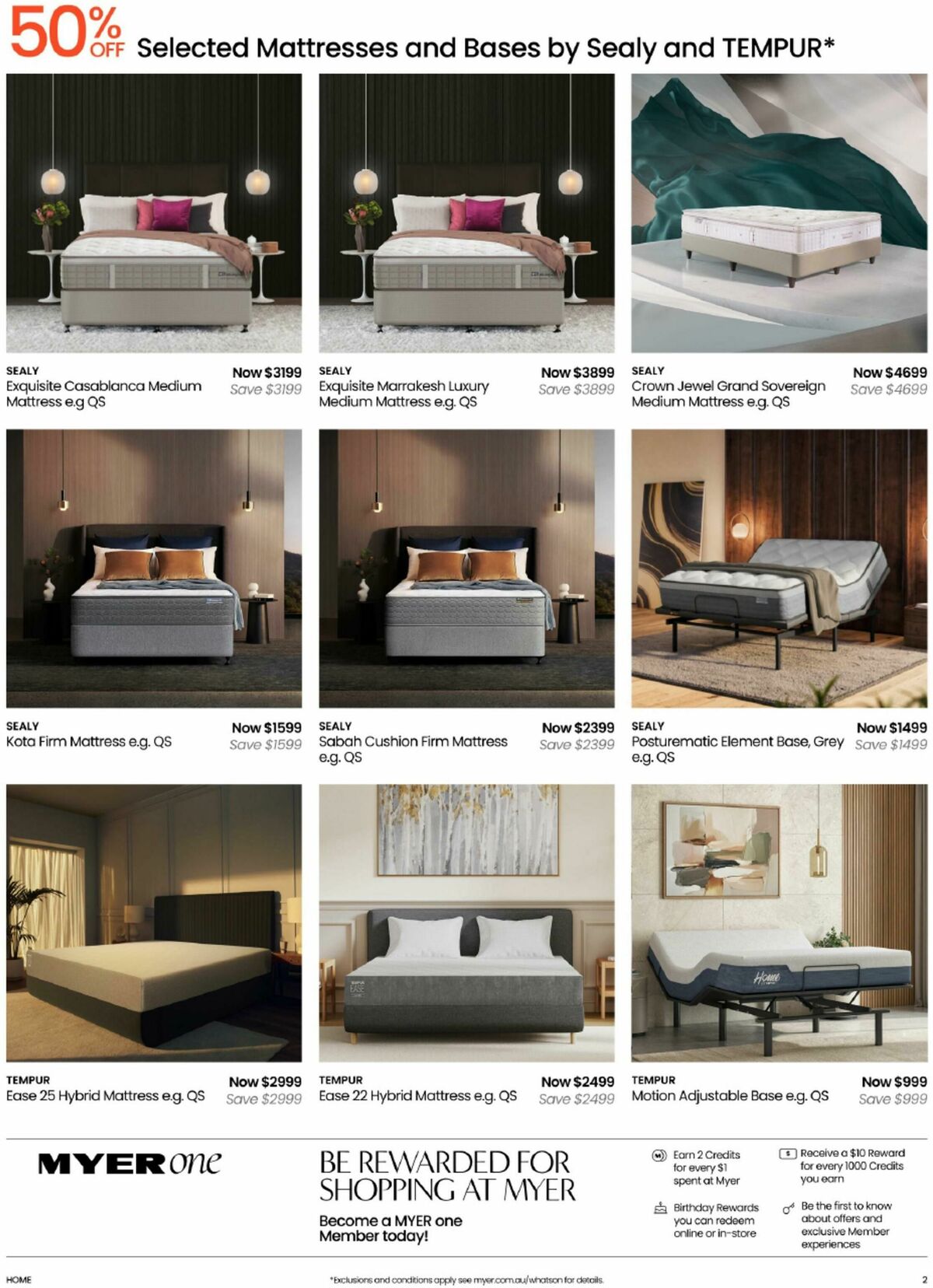 Myer Bed, Bath & Living Home Essentials Catalogues from 9 August