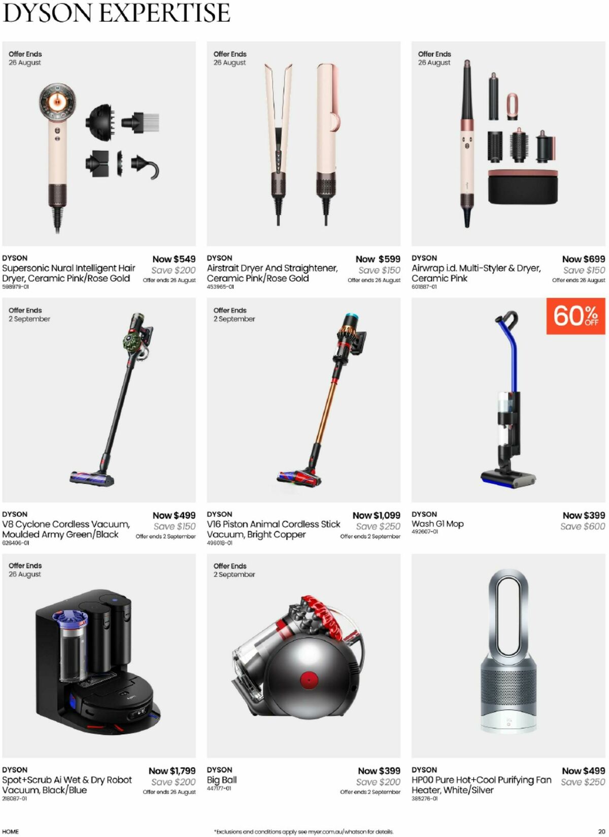 Myer Bed, Bath & Living Home Essentials Catalogues from 9 August