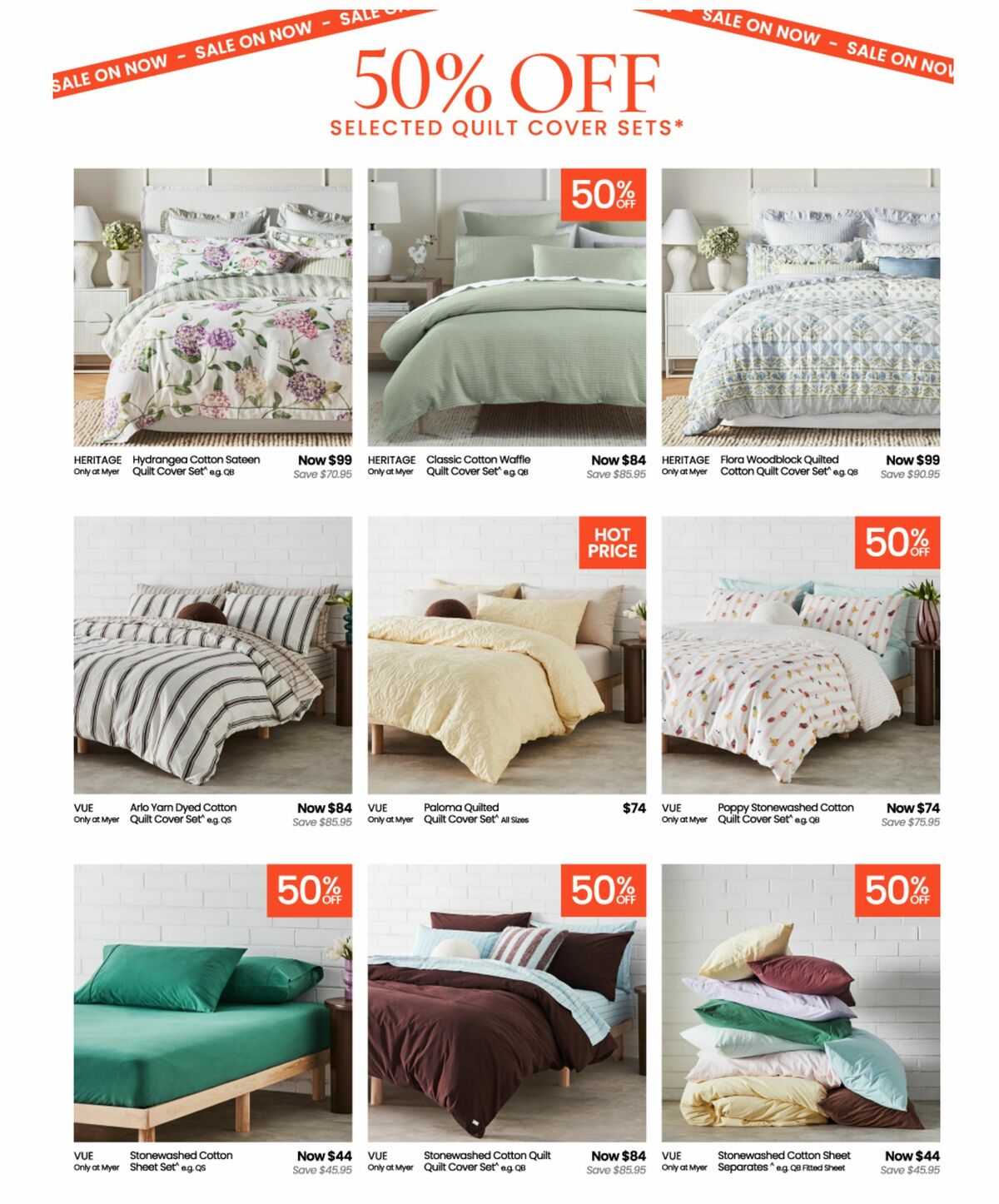 Myer Catalogues from 9 September
