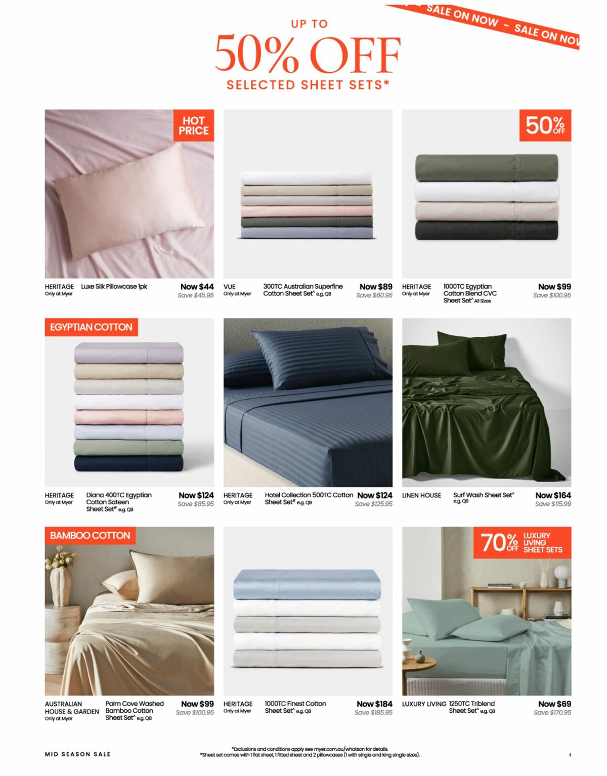 Myer Catalogues from 9 September