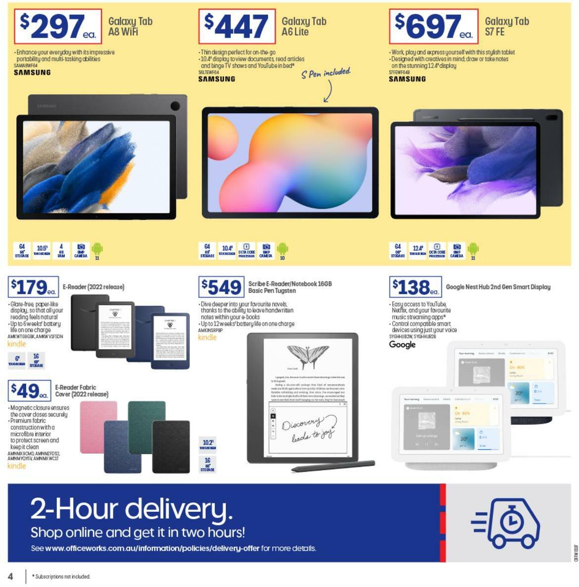 Officeworks Catalogues from 27 April