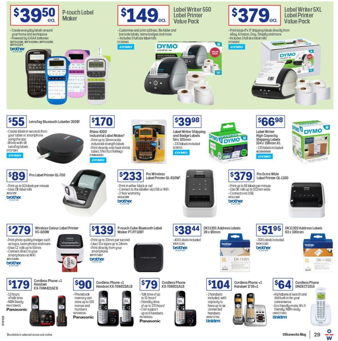 Officeworks Catalogues from 11 May