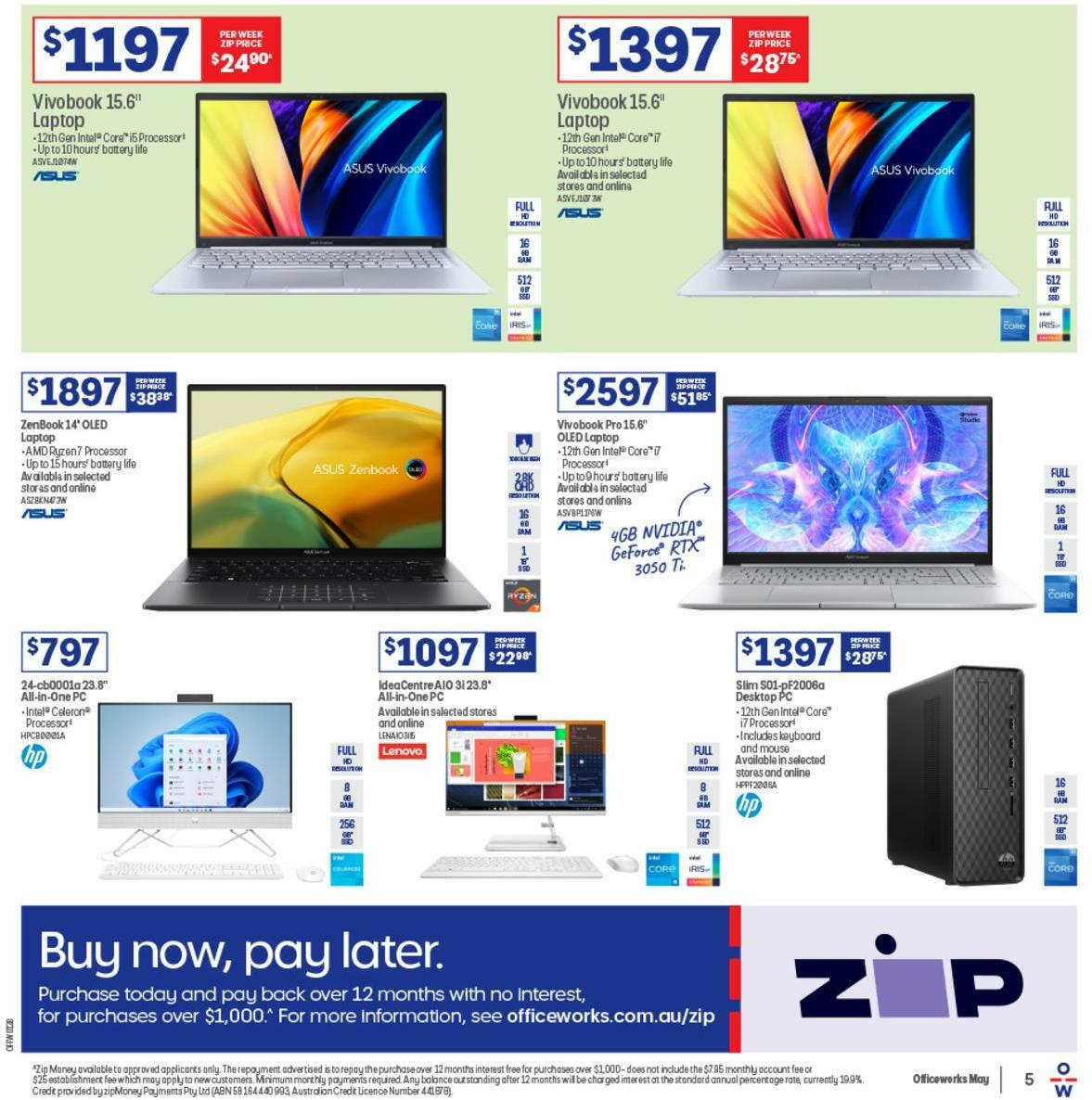 Officeworks Catalogues from 11 May