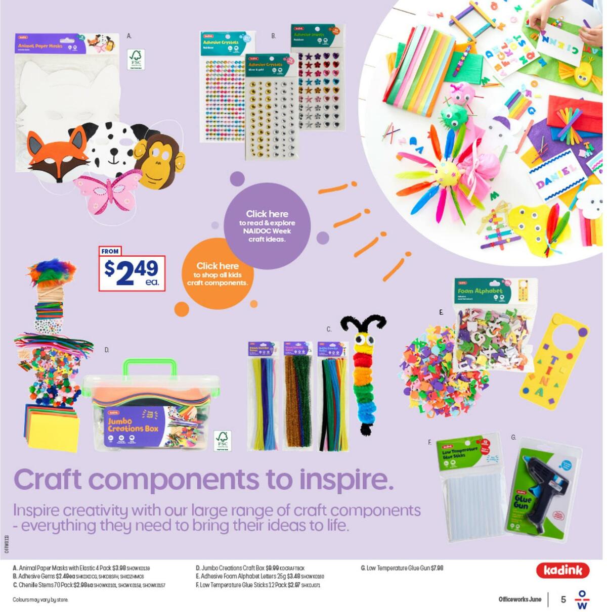 Officeworks School Holidays Catalogues from 8 June
