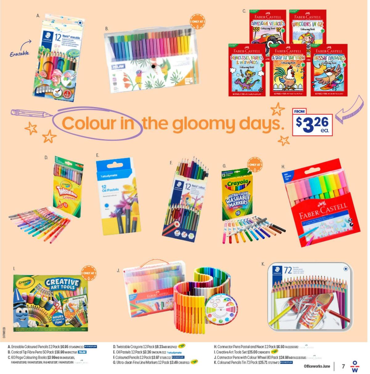 Officeworks School Holidays Catalogues from 8 June