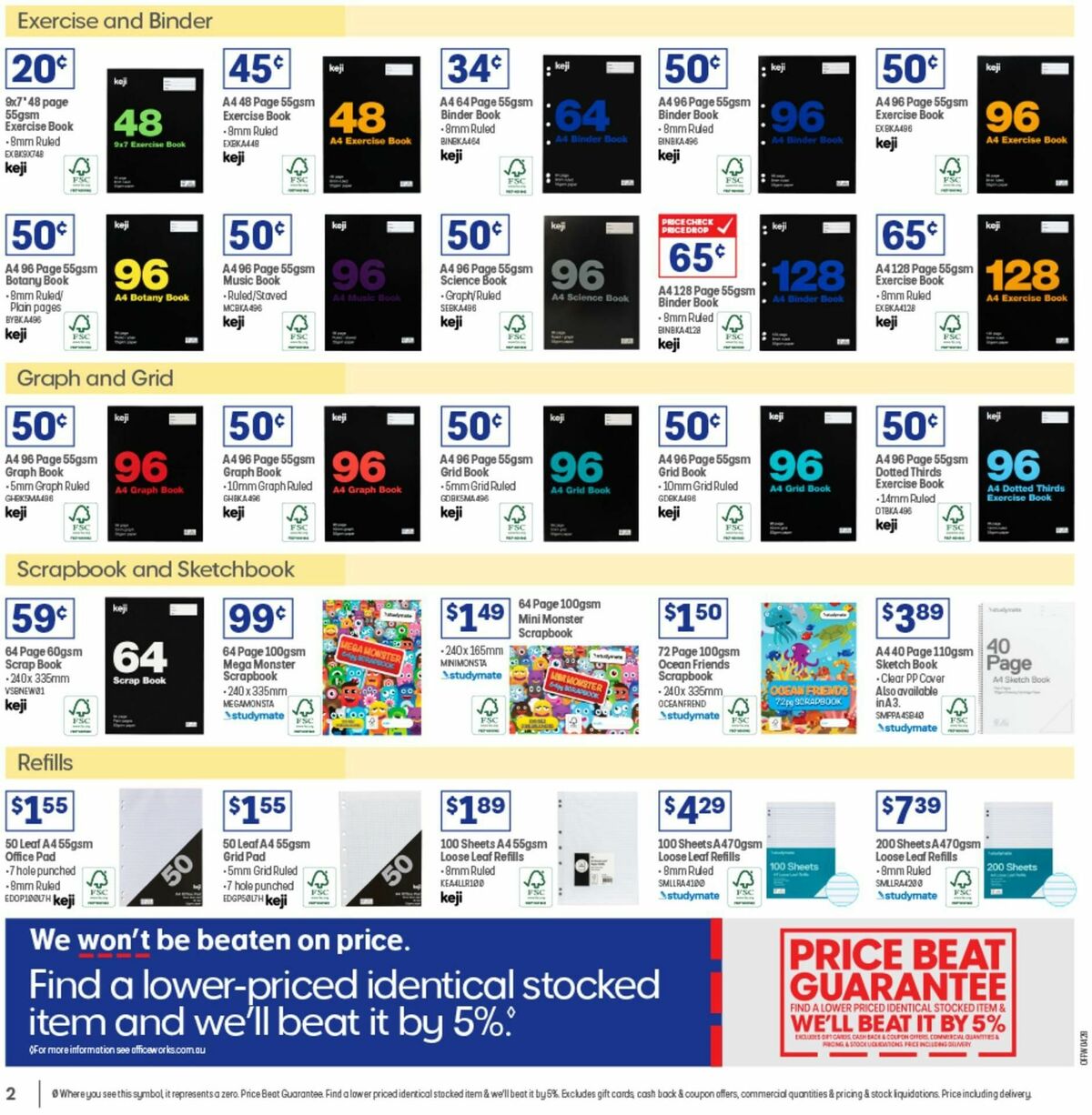 Officeworks Back to School Catalogues from 26 December