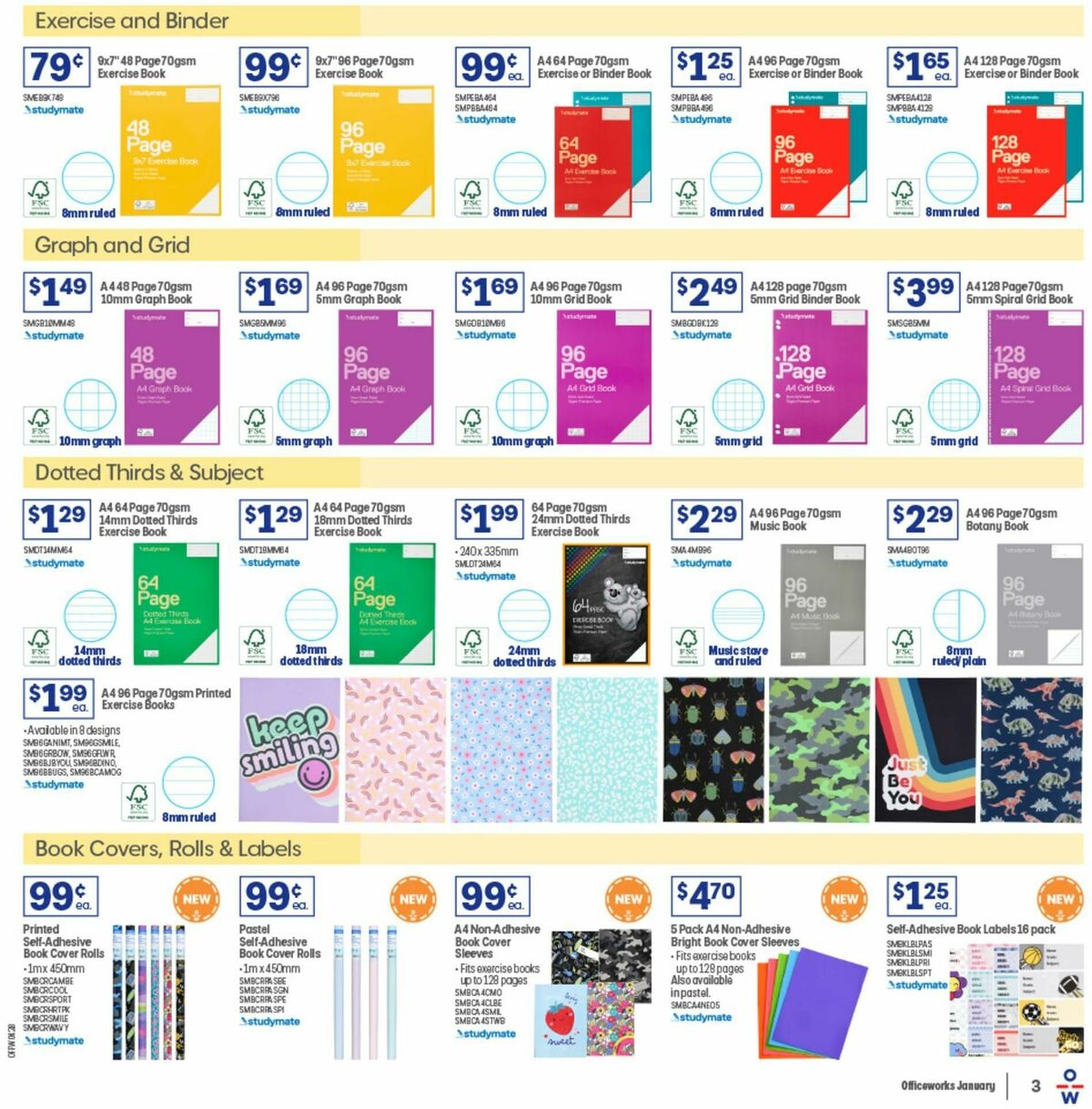 Officeworks Back to School Catalogues from 26 December