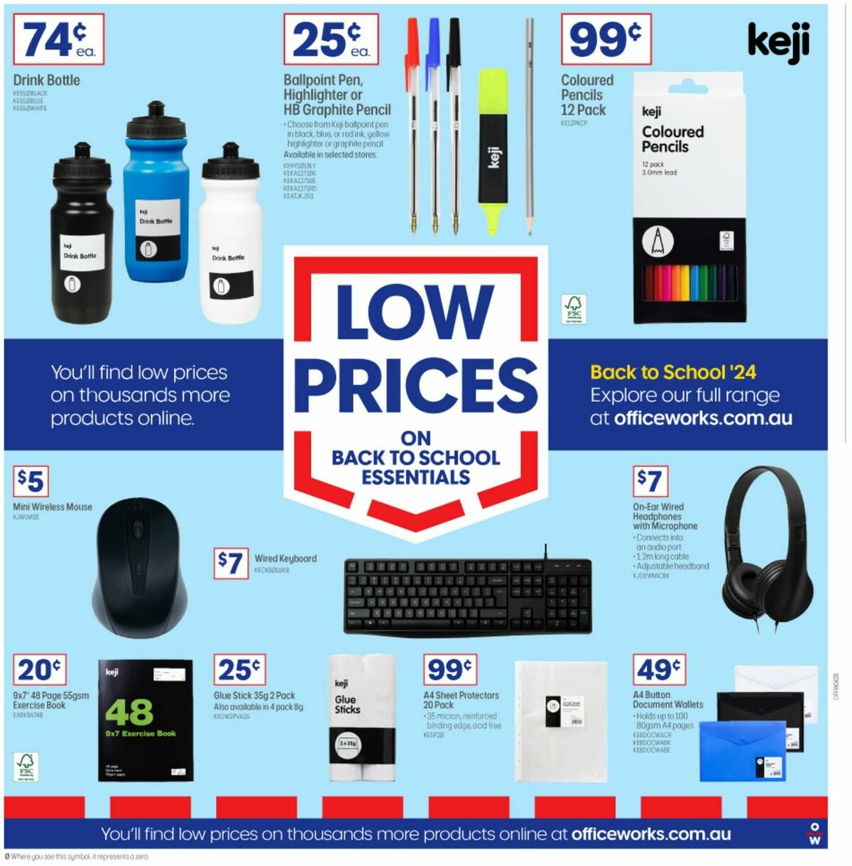 Officeworks Back to School Catalogues from 26 December