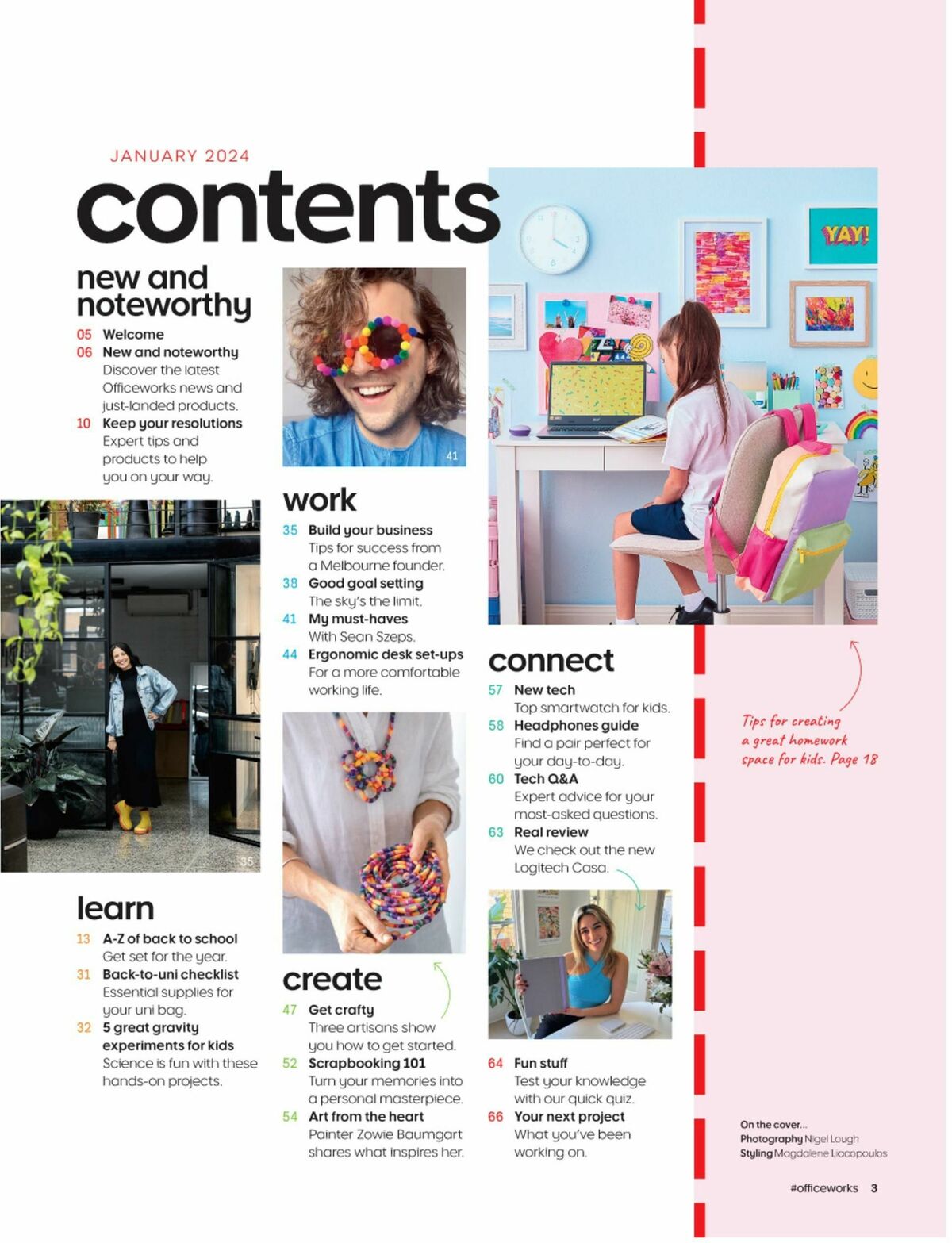 Officeworks Magazine Catalogues from 23 January