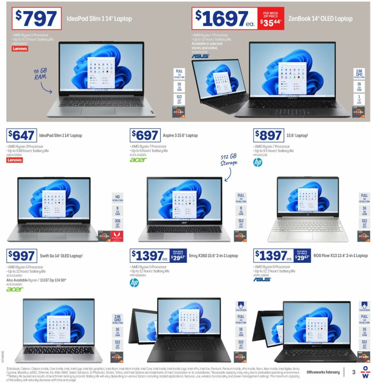 Officeworks Catalogues from 1 February