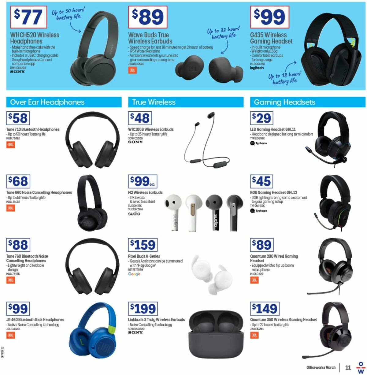 Officeworks Catalogues from 7 March