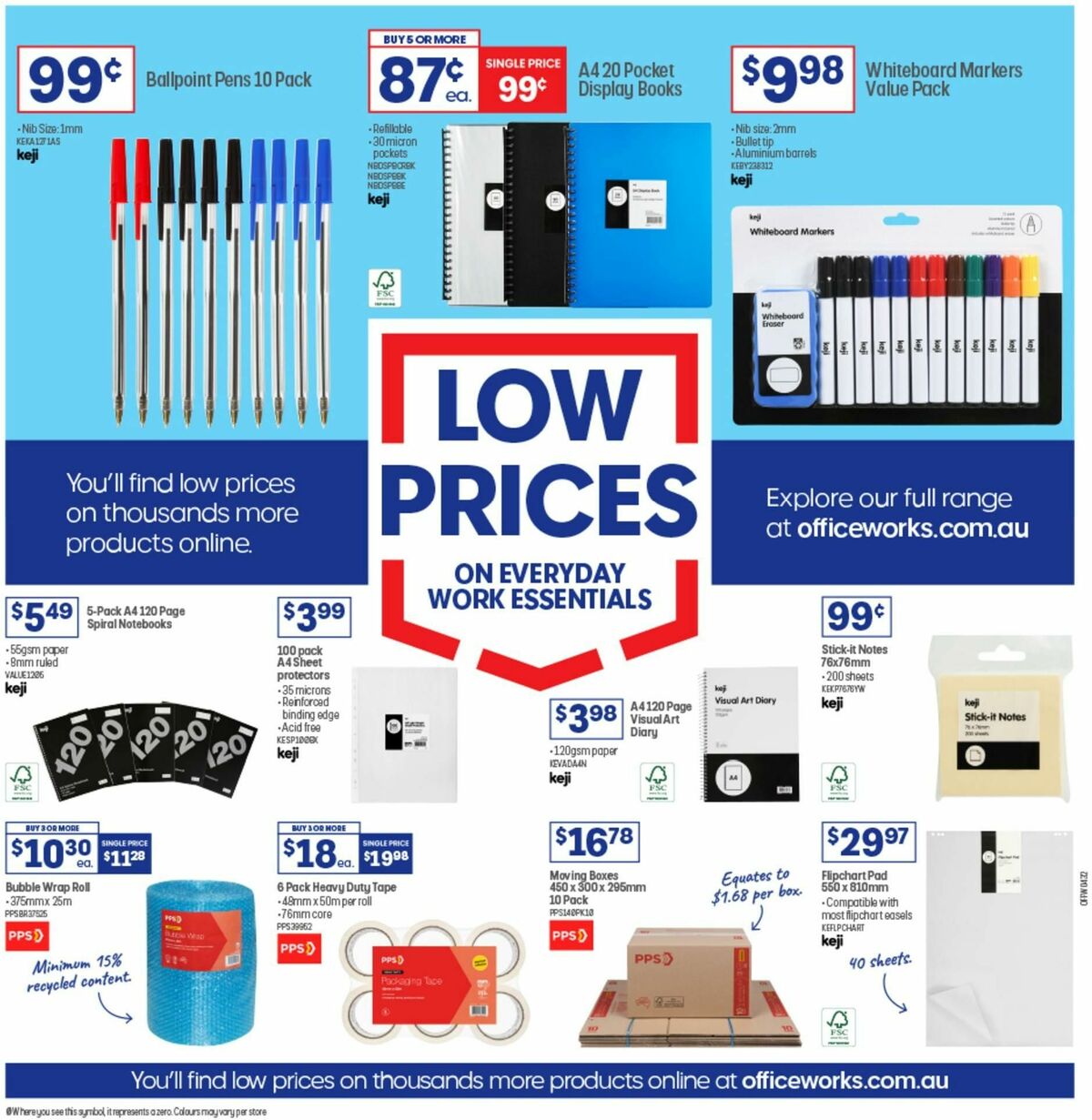 Officeworks Catalogues from 7 March