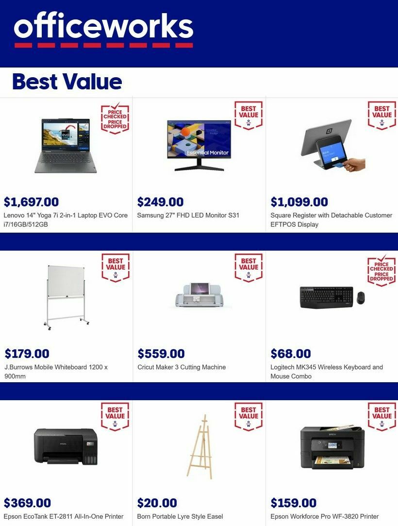 Officeworks Catalogues from 10 April