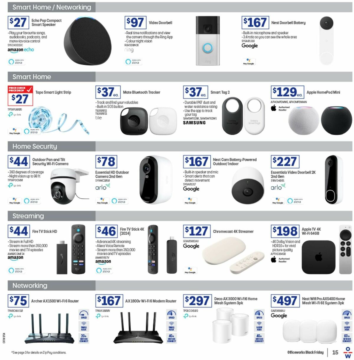 Officeworks We Won't be Beaten on Black Friday Prices Catalogues from 18 November