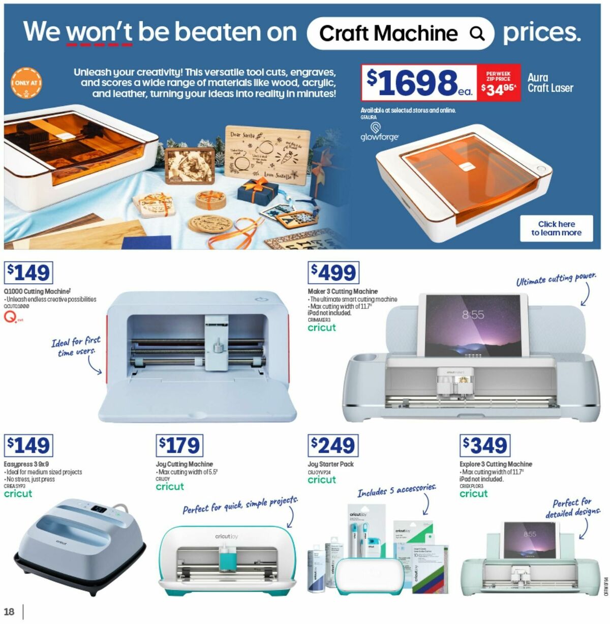 Officeworks We Won't be Beaten on Black Friday Prices Catalogues from 18 November