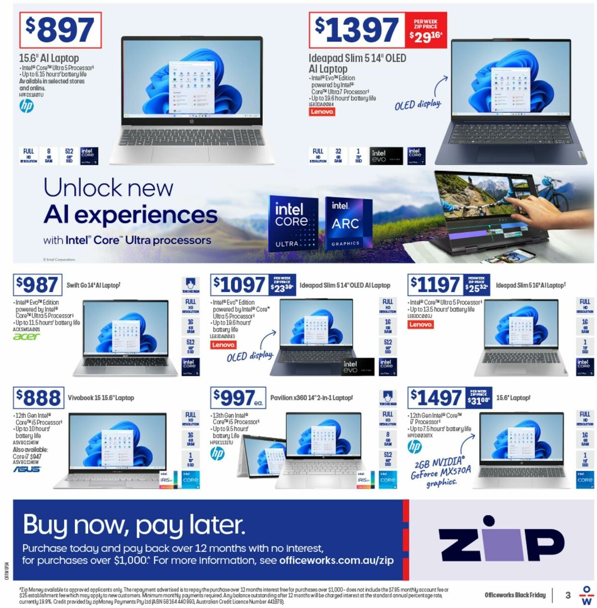 Officeworks We Won't be Beaten on Black Friday Prices Catalogues from 18 November