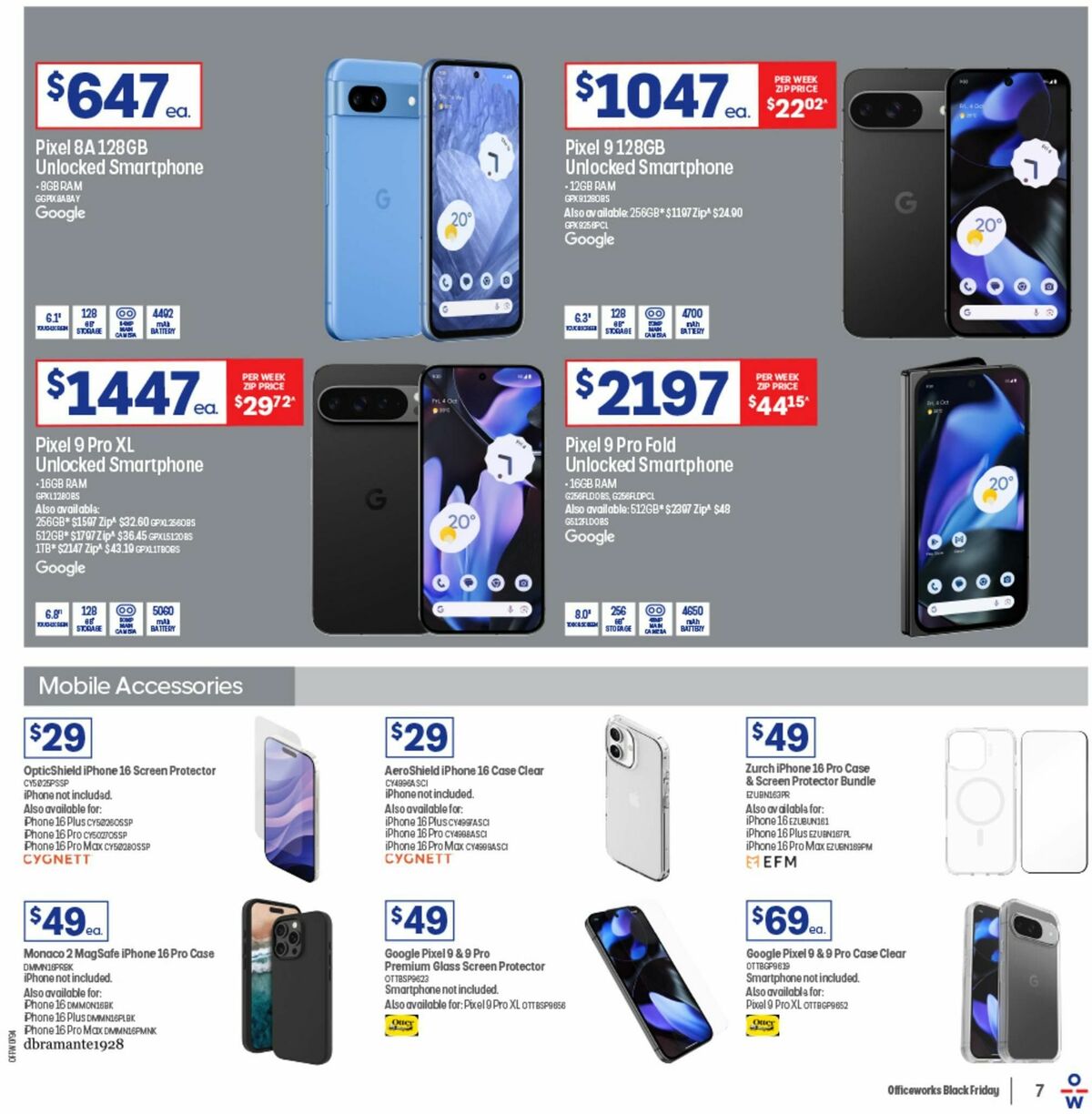 Officeworks We Won't be Beaten on Black Friday Prices Catalogues from 18 November