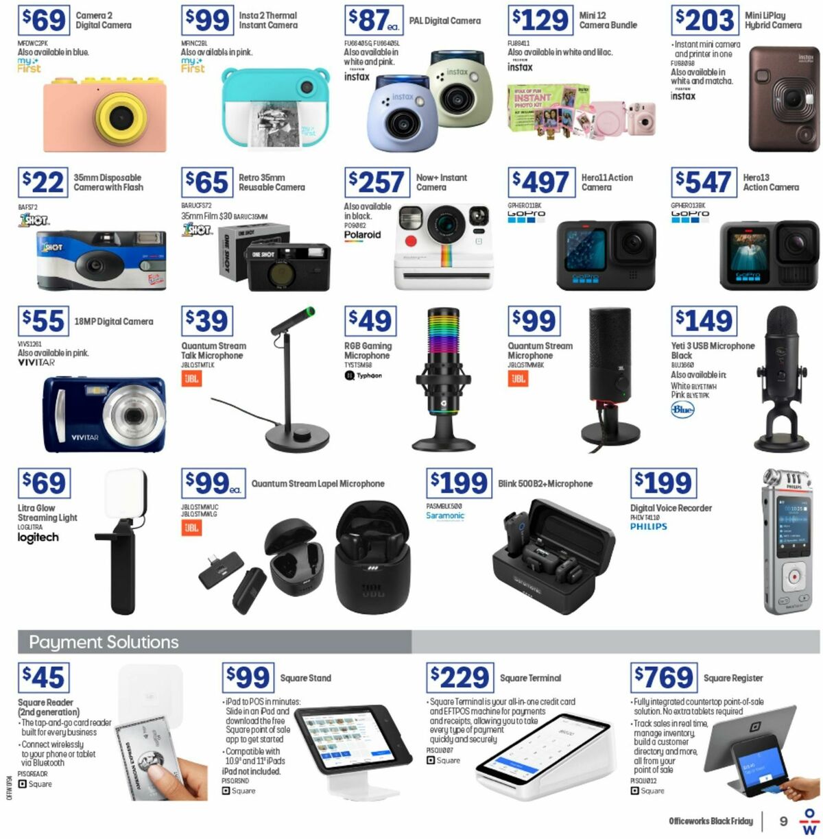 Officeworks We Won't be Beaten on Black Friday Prices Catalogues from 18 November