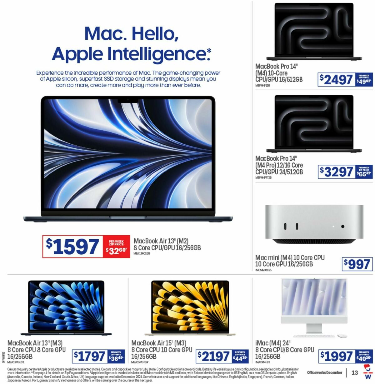 Officeworks We Won't be Beaten on Christmas Gift Prices Catalogues from 5 December