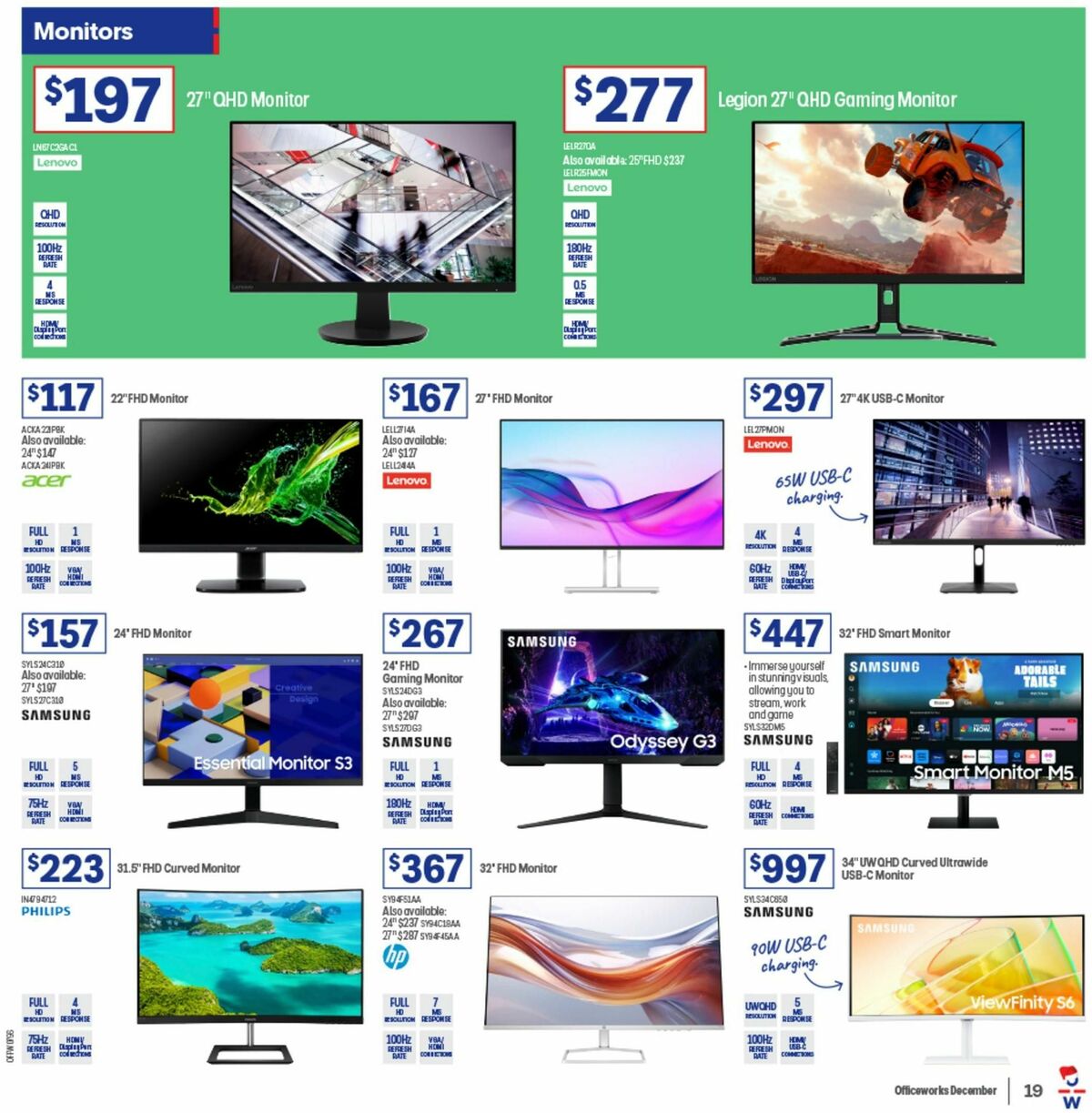 Officeworks We Won't be Beaten on Christmas Gift Prices Catalogues from 5 December