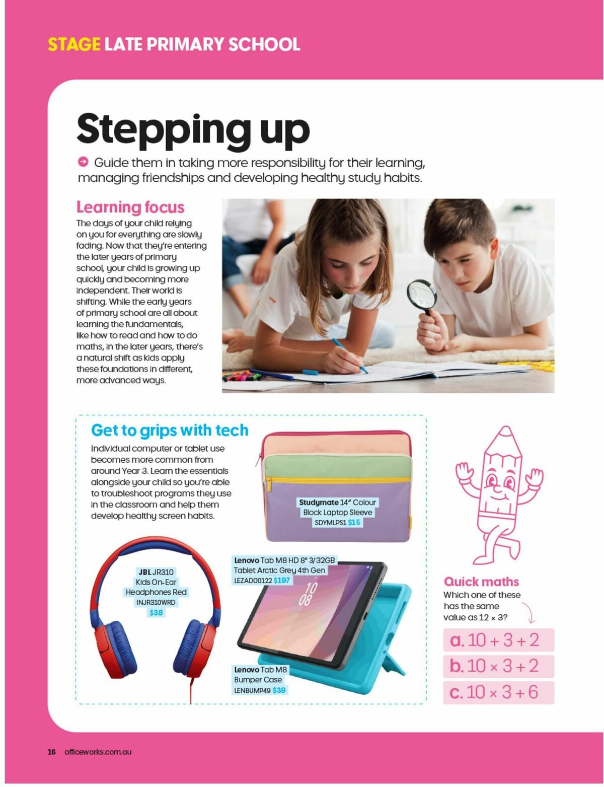 Officeworks Magazine Catalogues from 17 January